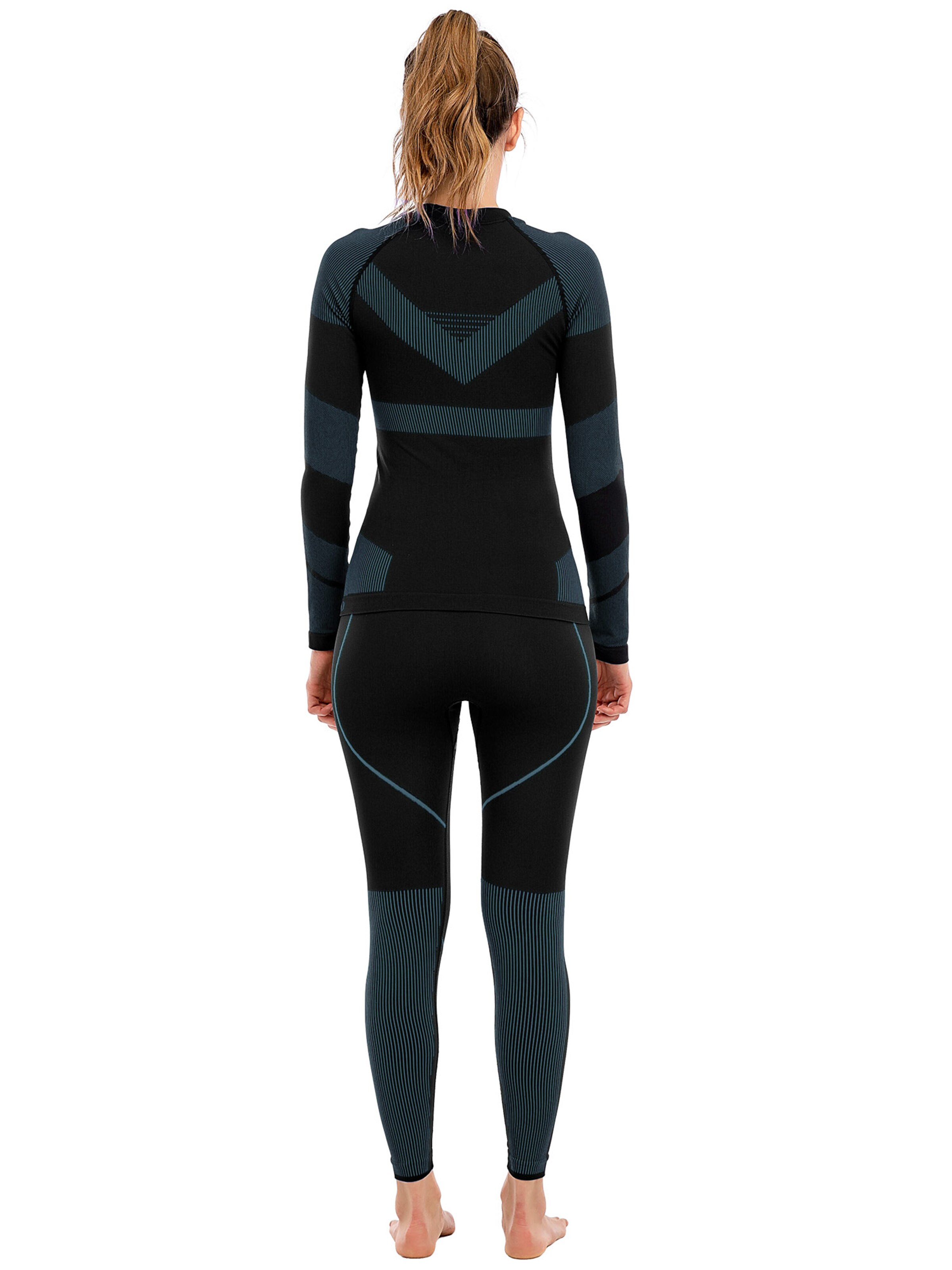 MEETWEE Athletic Bodysuit 'Athletic Underwear Set' in Green