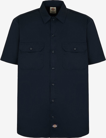 juoda DICKIES Standartinis modelis Marškiniai 'WORK SHIRT': priekis