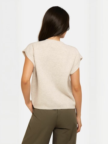 Liberte Essentiel - Chaleco ' FRID ' en blanco: atrás