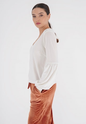 FRESHLIONS Shirt 'Viveka' in White
