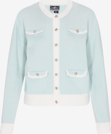 Cardigan DreiMaster Maritim en bleu : devant