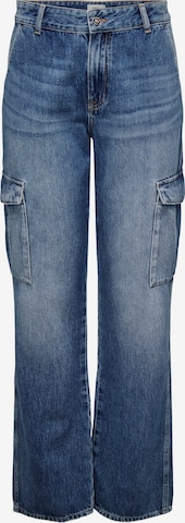 Jeans cargo 'ONLJUNE' di ONLY in blu: frontale