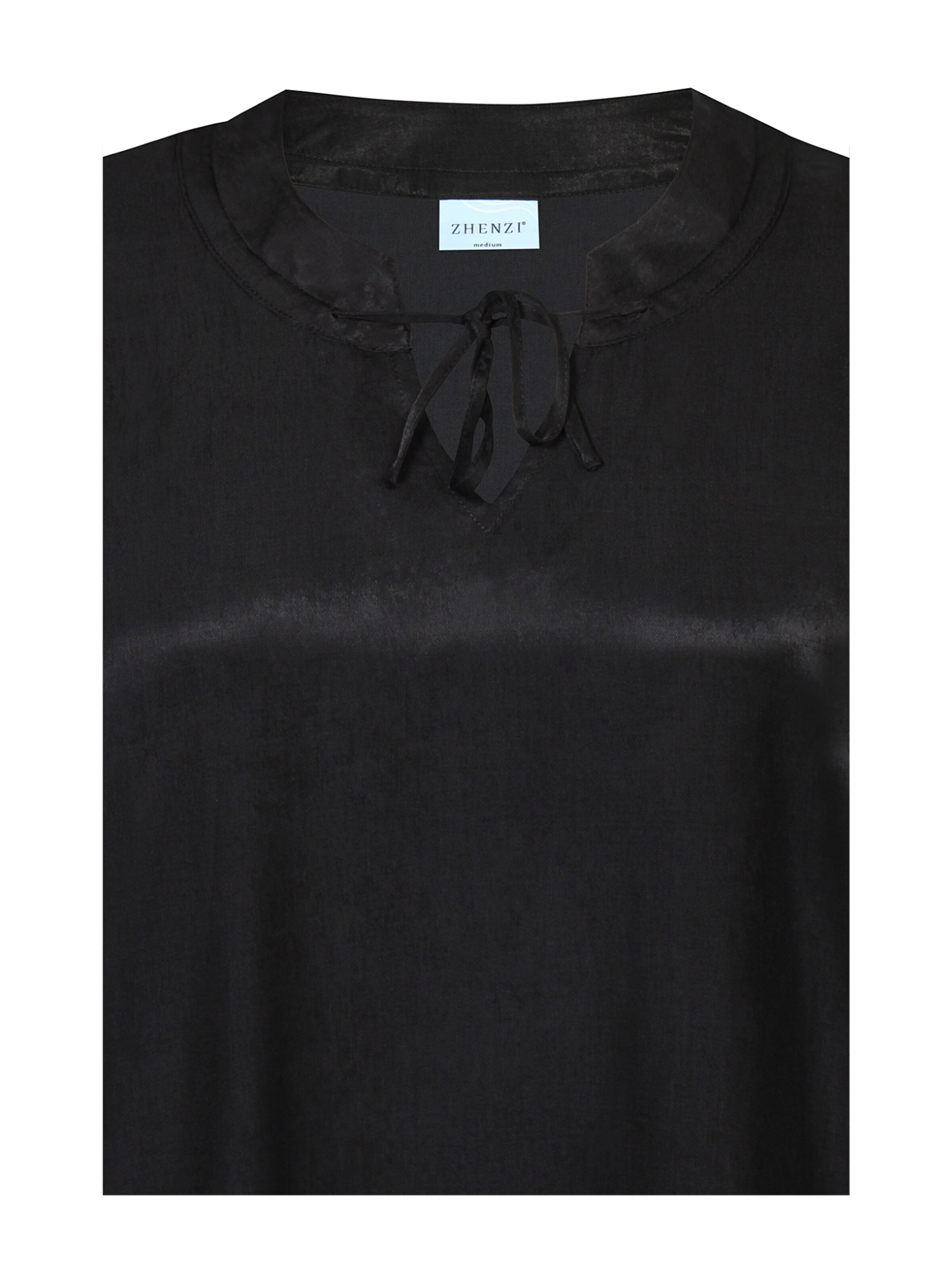 Zhenzi Blouse 'Fiona 1299' in Zwart