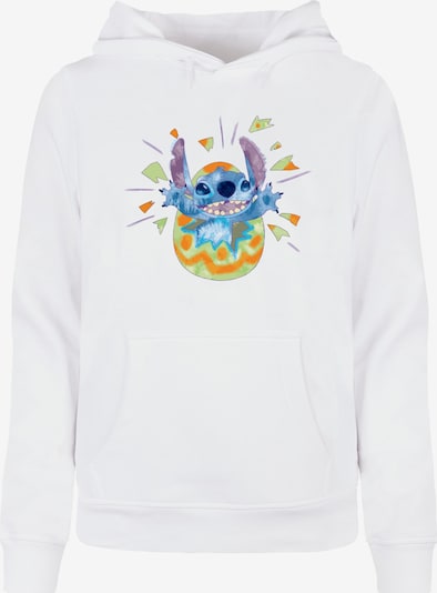 ABSOLUTE CULT Sweatshirt 'Lilo and Stitch - Cracking Egg' in mischfarben / weiß, Produktansicht