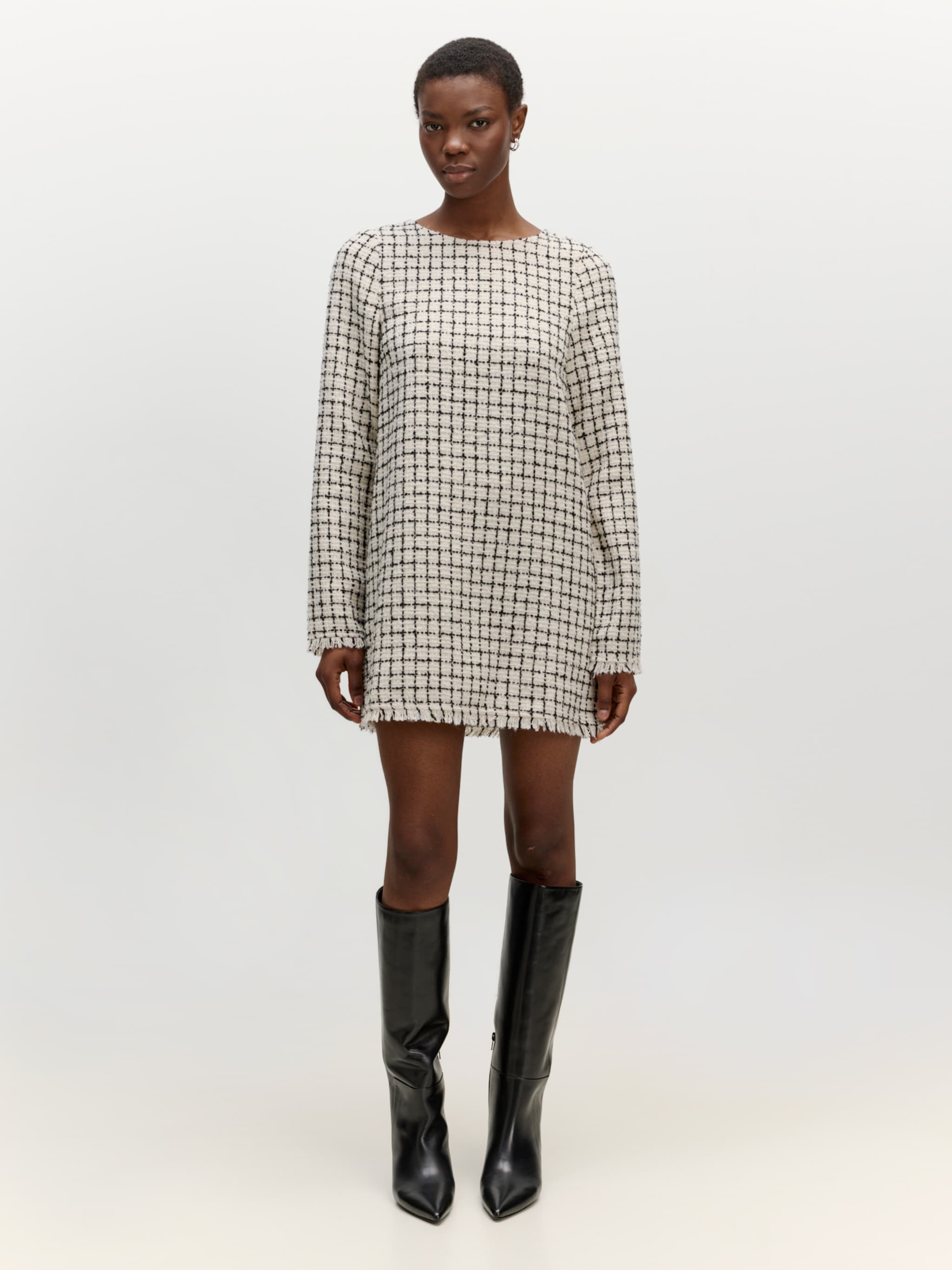 EDITED Producten Jurk 'Polina' Zwart