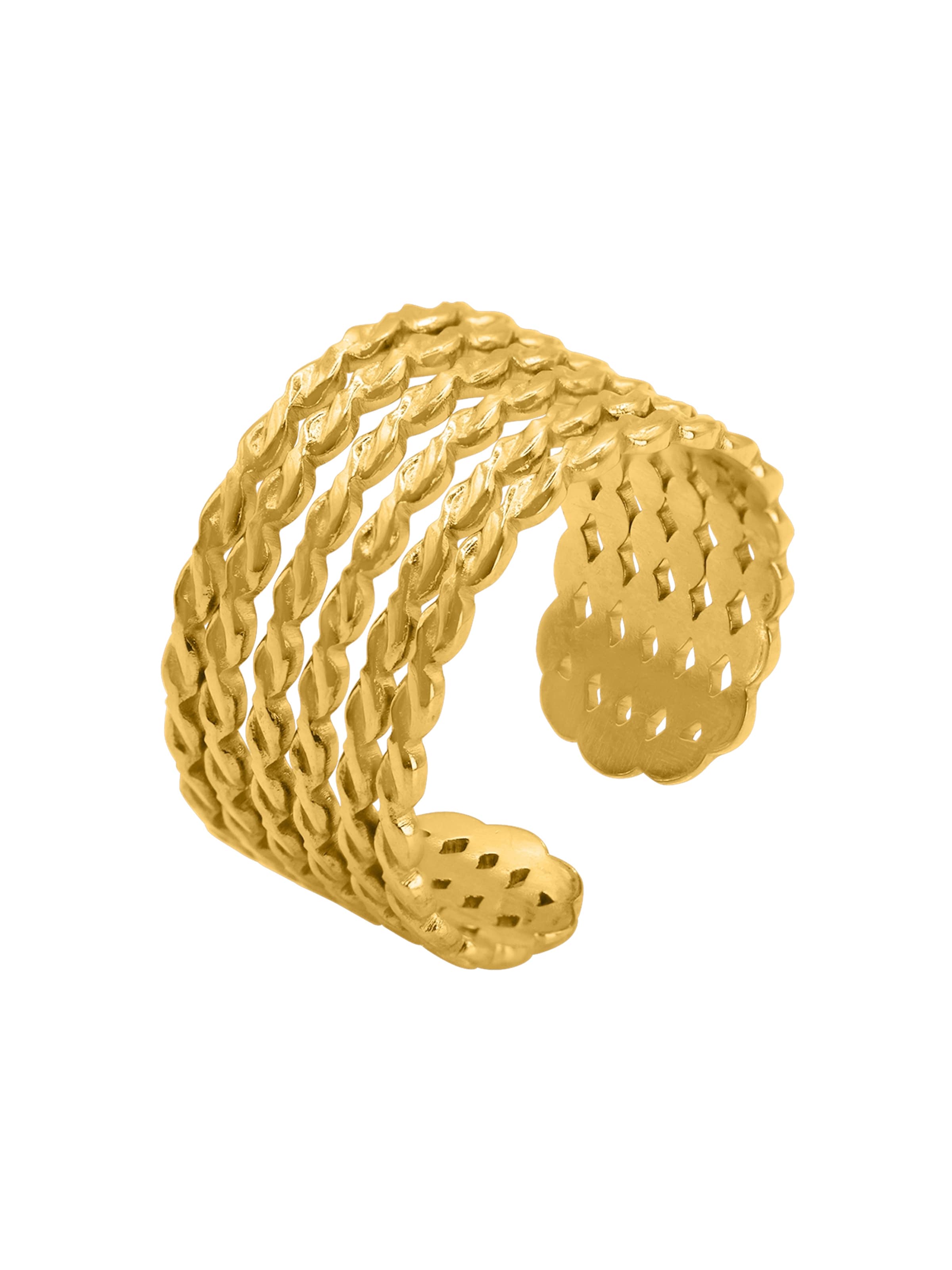 Heideman Ring 'Regin' in Gold: front