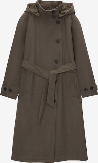 Pull&Bear Prechodný kabát - olivová, Produkt