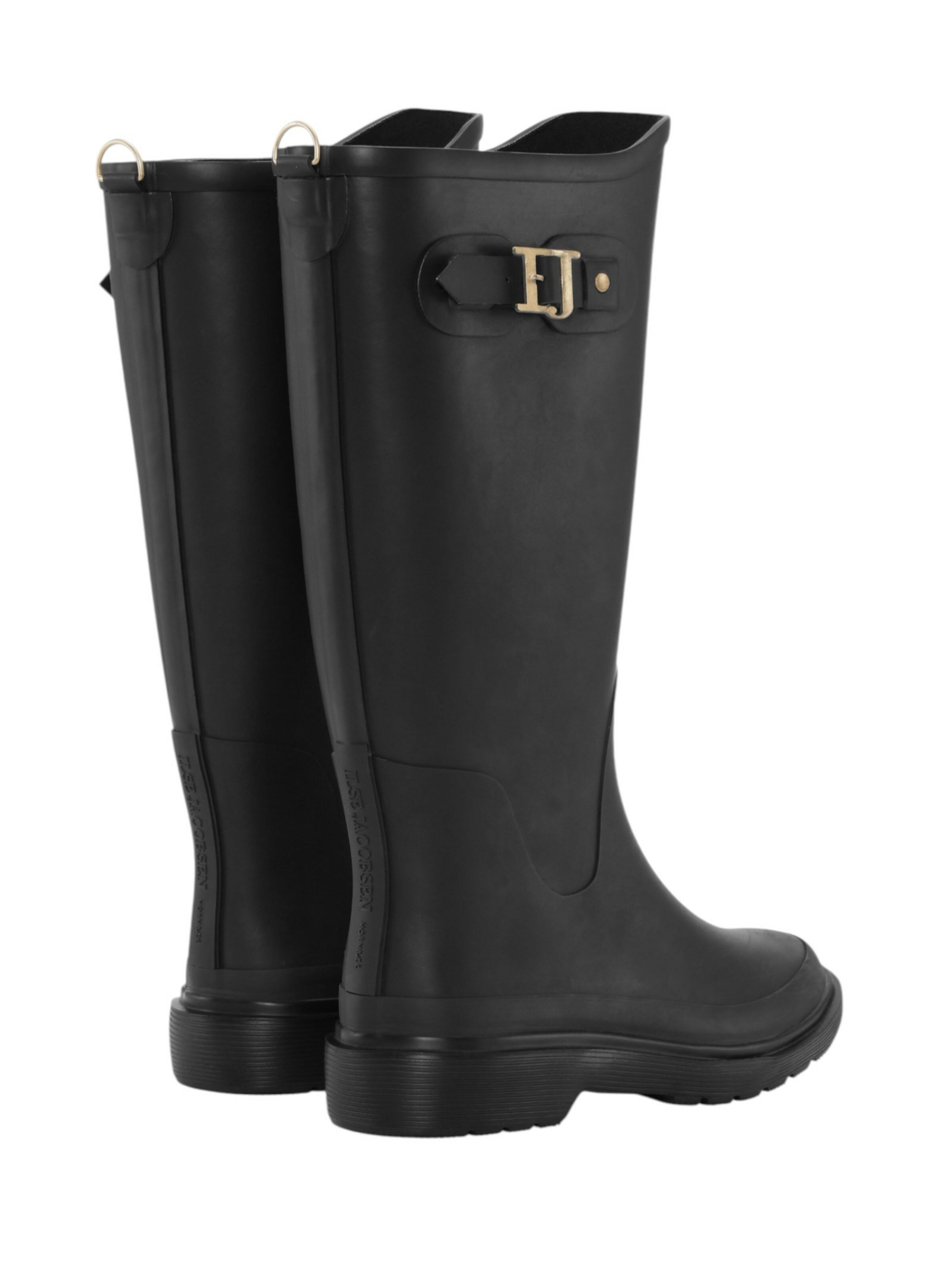 Bottes en caoutchouc 'RUBAIR13' ILSE JACOBSEN en noir