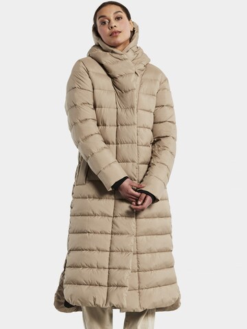 Didriksons Winter Coat 'Stella' in Beige: front