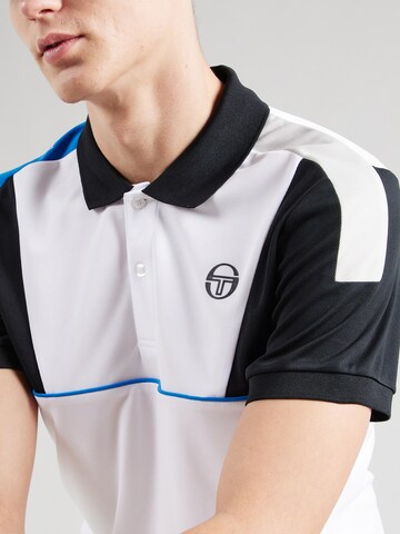 Tricou 'ALETTONE' de la Sergio Tacchini pe alb