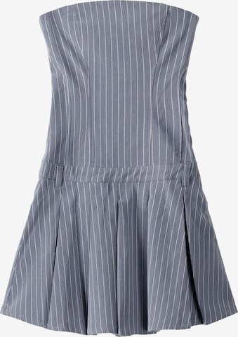 Bershka Dress in Grey: front