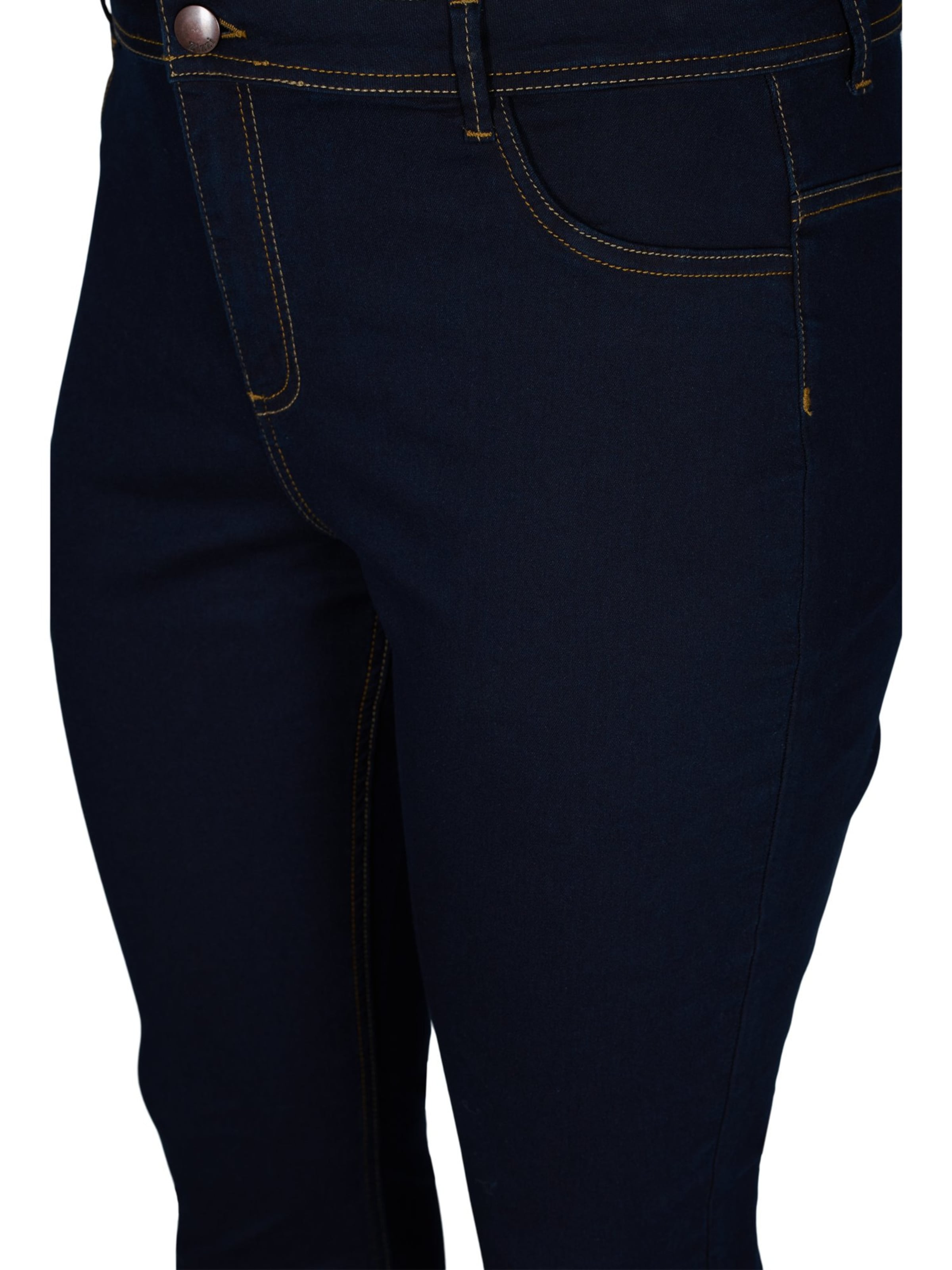 Zizzi Úzky strih Džínsy 'Nille' - Modrá