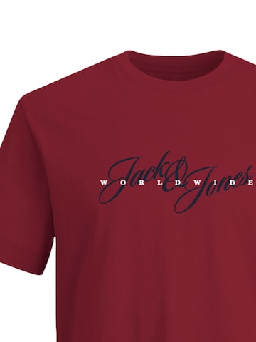 Maglietta 'Inwood' di JACK & JONES in rosso