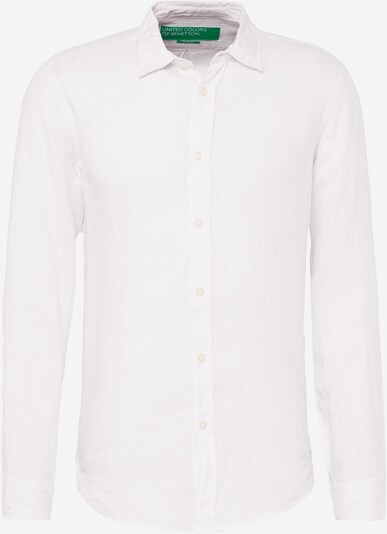 Marškiniai iš UNITED COLORS OF BENETTON, spalva – balta, Prekių apžvalga