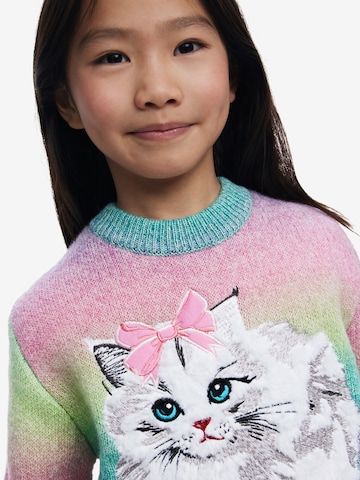 Desigual - Pullover em mistura de cores