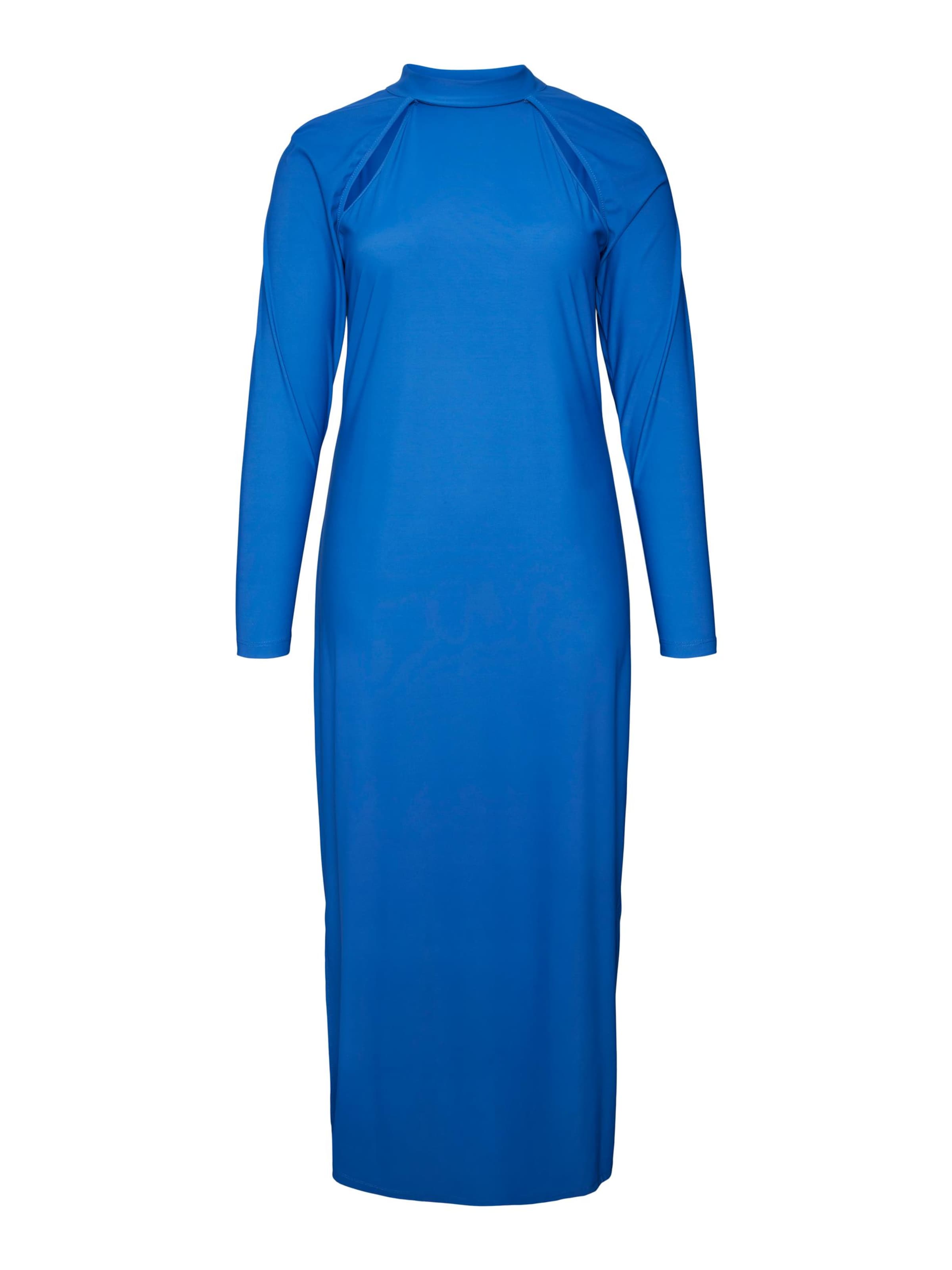 Vero Moda Collab Рокля 'Joann' в синьо: отпред
