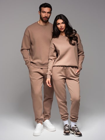 Ombre Sweatshirt i brun