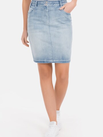 Recover Pants Skirt 'Pia' in Blue: front