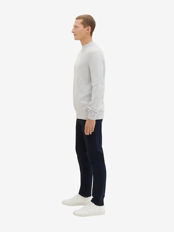 Coupe slim Pantalon chino TOM TAILOR en bleu