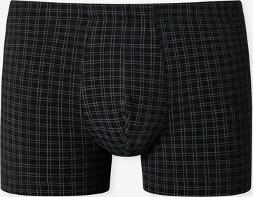 SCHIESSER Boxershorts ' Cotton Casuals ' in Zwart: voorkant