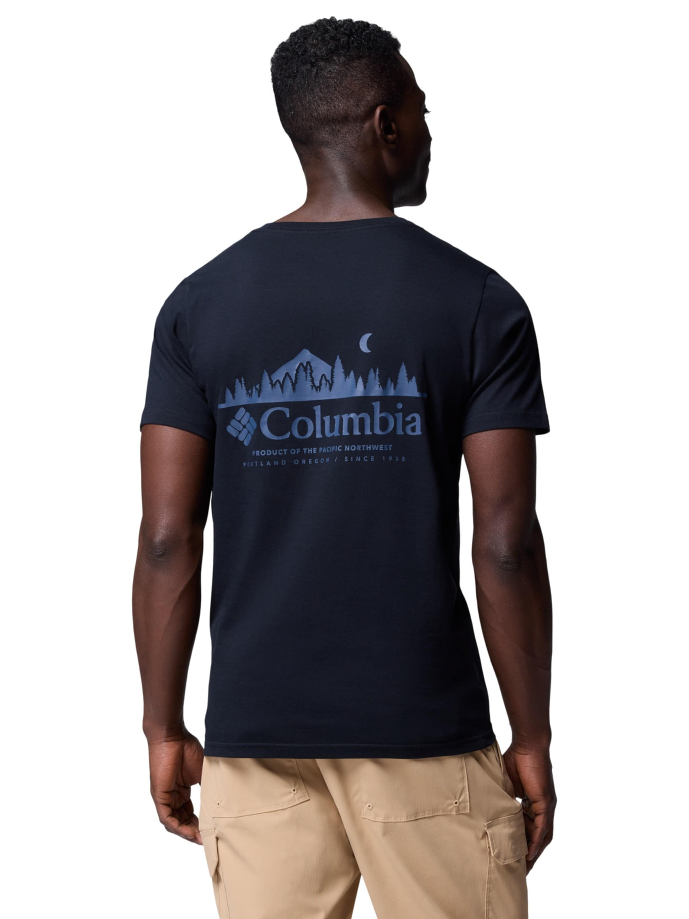 COLUMBIA Shirt 'Columbia Rapid Ridge Back  II' in Zwart