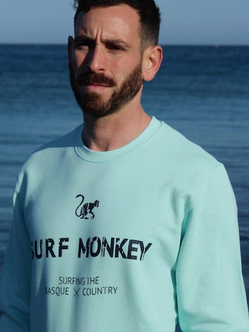 Surf Monkey Sweatshirt in Blau
