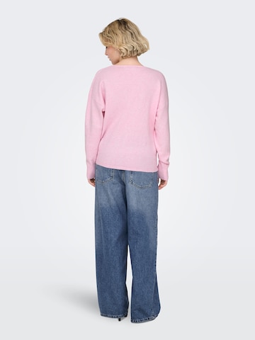 Pull-over 'ONLRICA' ONLY en rose