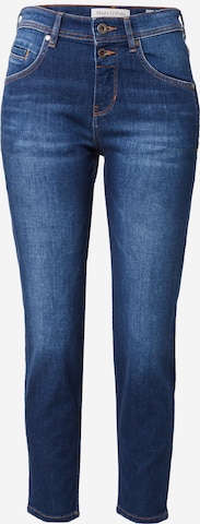 Marc O'Polo Slimfit Jeans 'Theda' in Blauw: voorkant