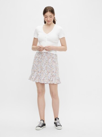 PIECES Skirt 'Silke' in Blue