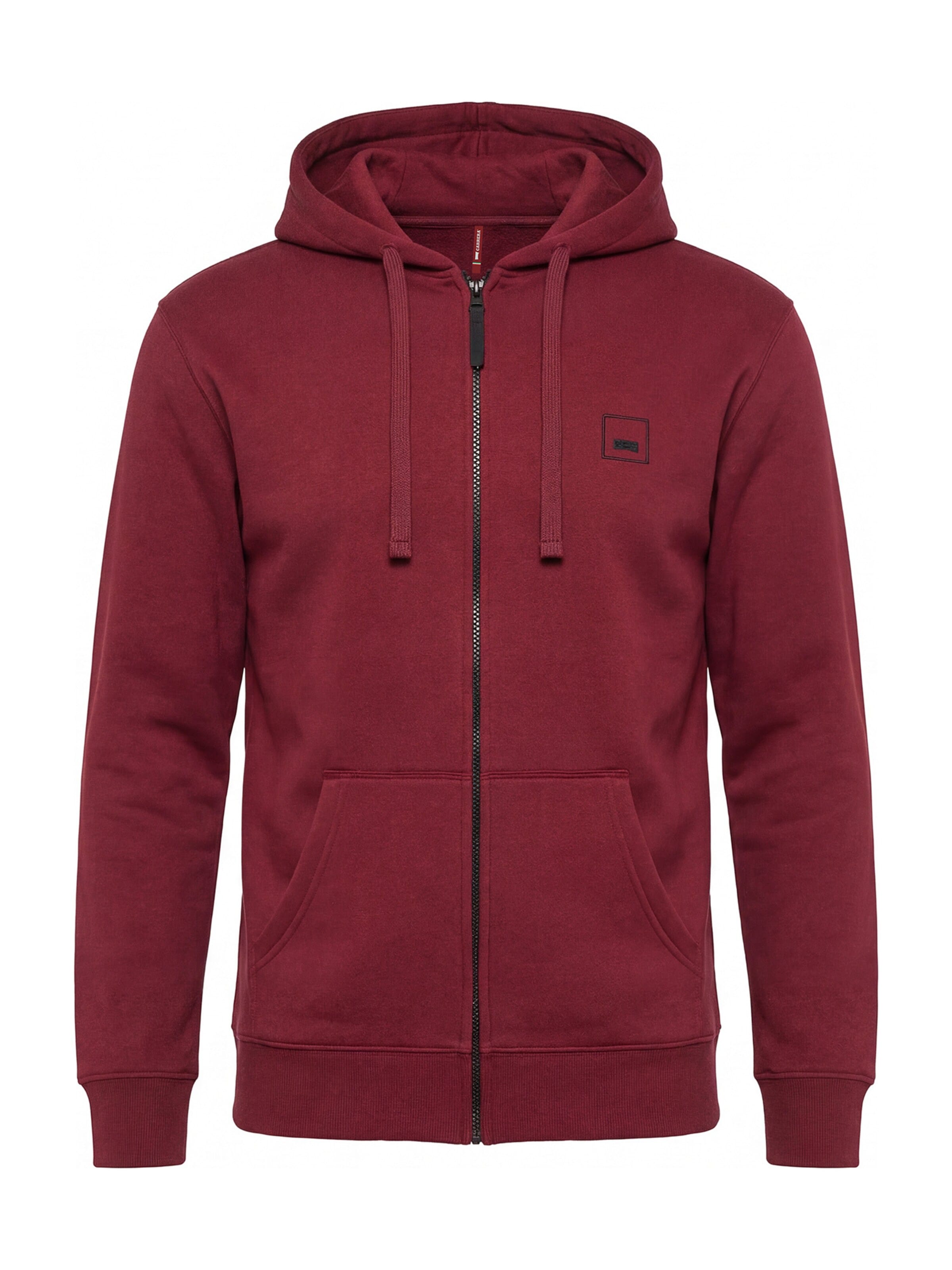 Carrera Jeans Sweatshirt 'Hood'‌‌‌‌‌‌‌‌ in Rot: Vorderseite
