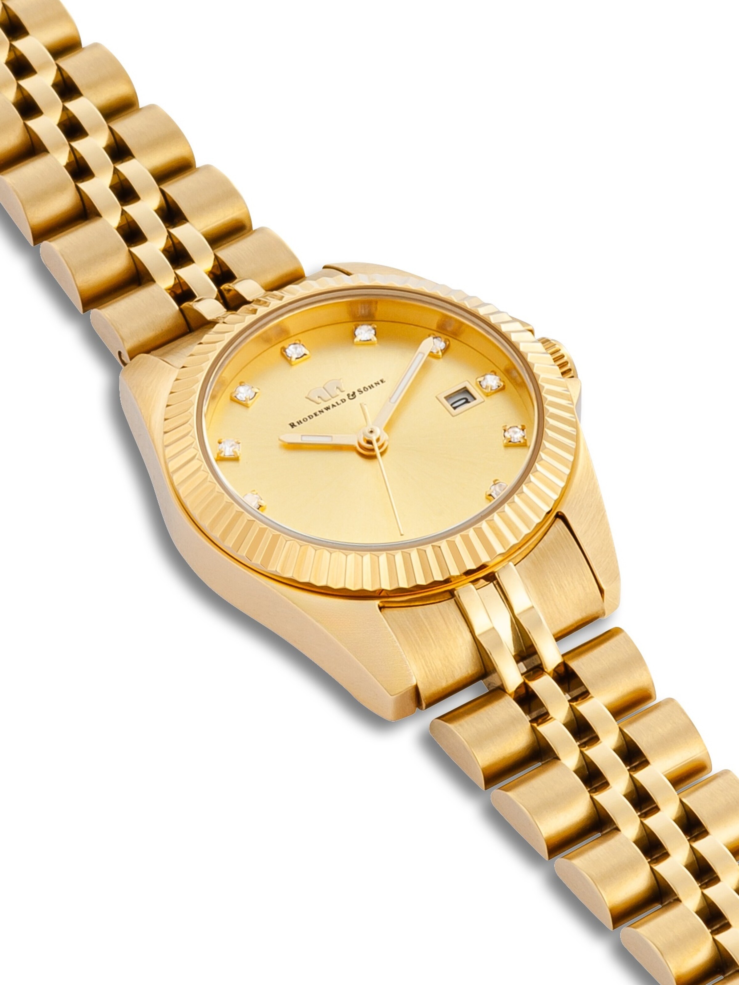Rhodenwald & Söhne Analog watch in Gold