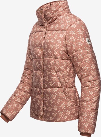 Veste d’hiver 'Relive Remake' Ragwear en marron