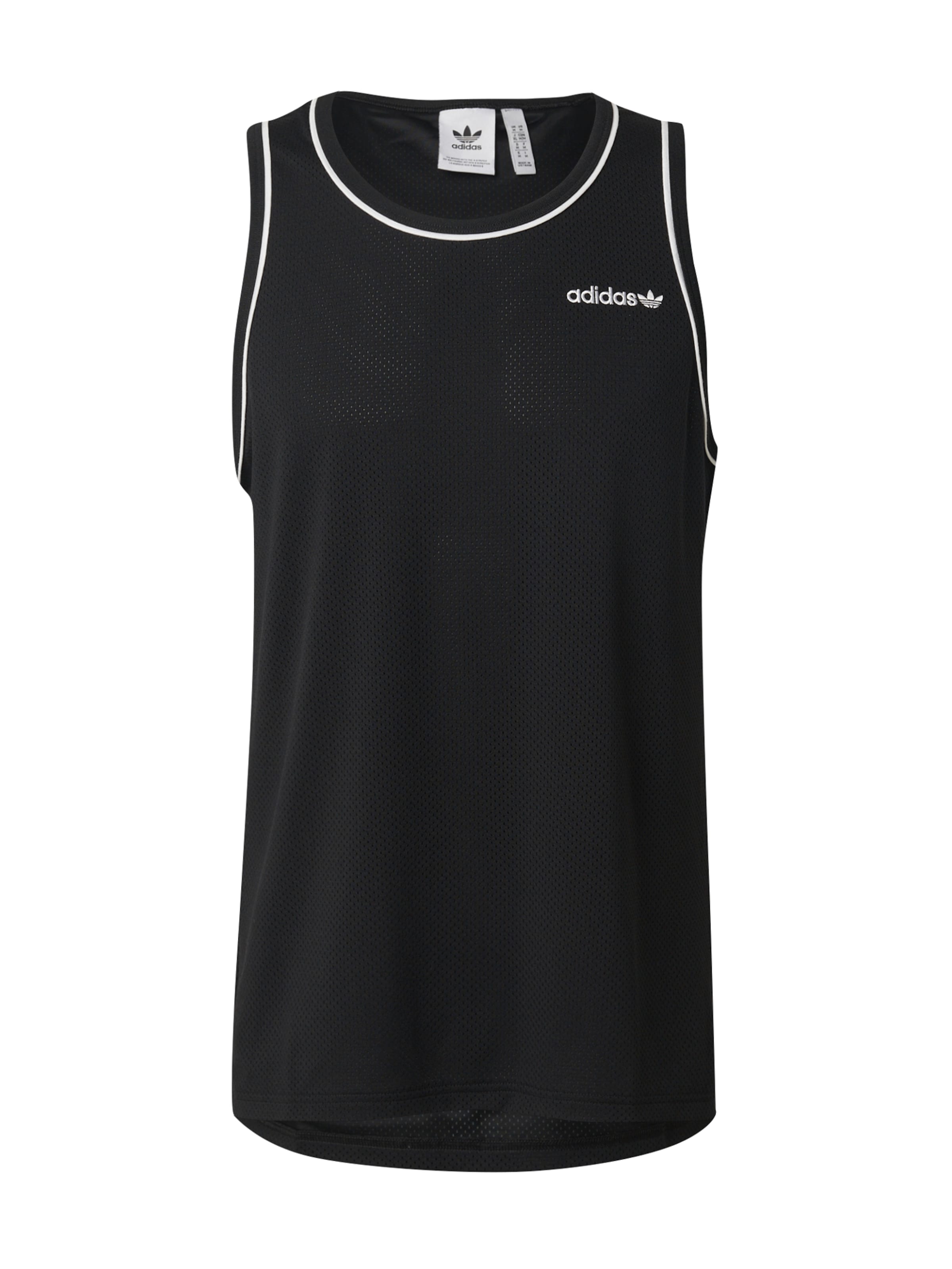 ADIDAS ORIGINALS Koszulka w kolorze czarny: przód