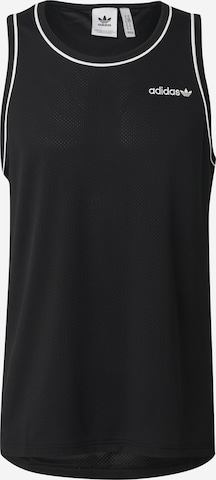 ADIDAS ORIGINALS Top in Schwarz: Vorderseite