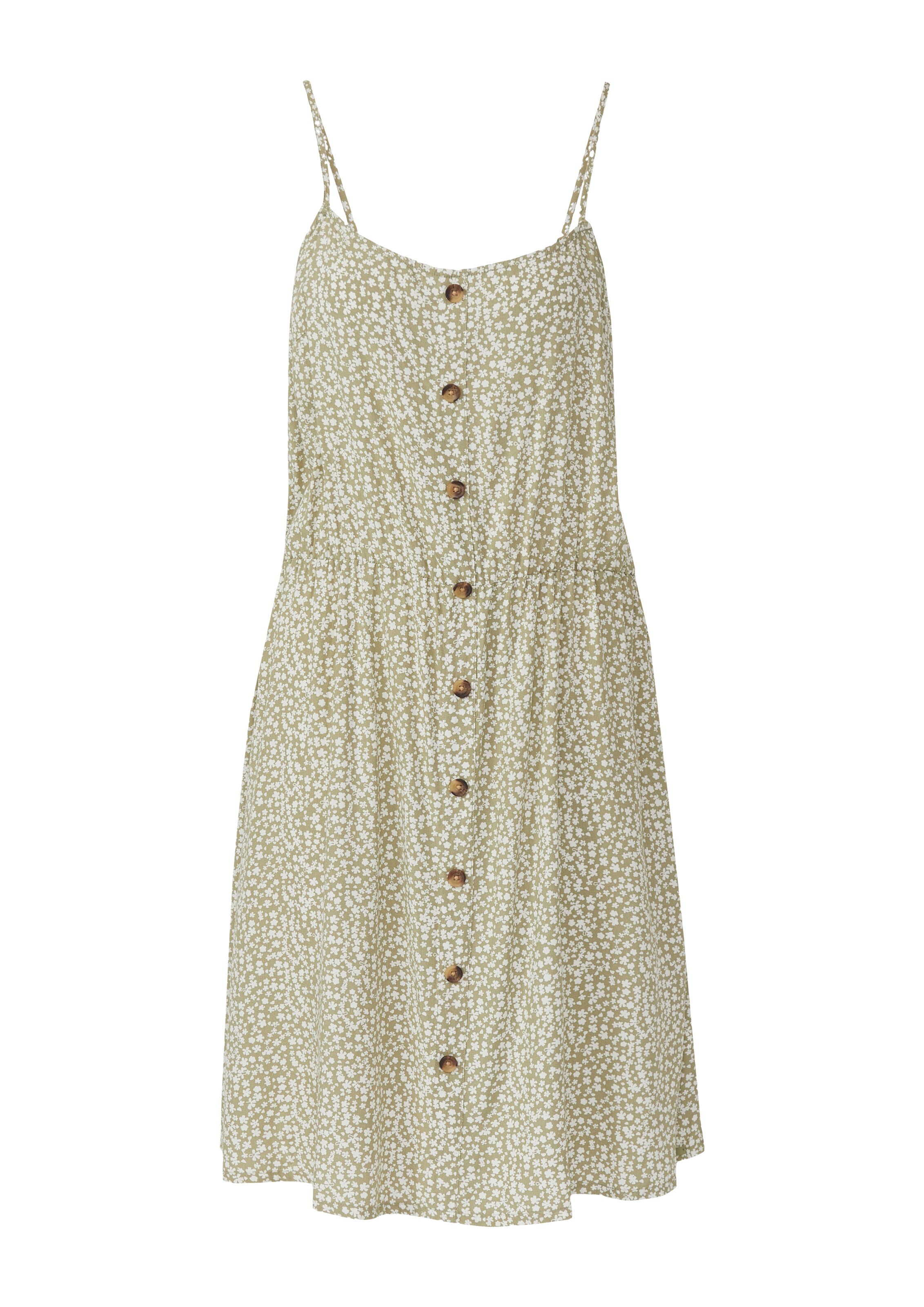 QS Kleid in Grün: Vorderseite