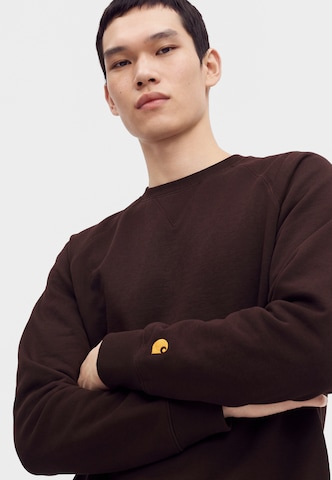 Felpa 'Chase' di Carhartt WIP in marrone