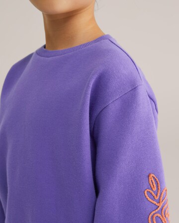 WE Fashion Свитшот в Лиловый