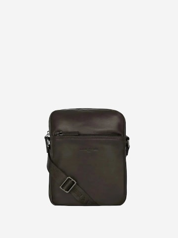 LANCASTER ParisTorba preko ramena 'Lancaster Sacoche cuir de vachette SOFT VINTAGE Noir' - crna boja