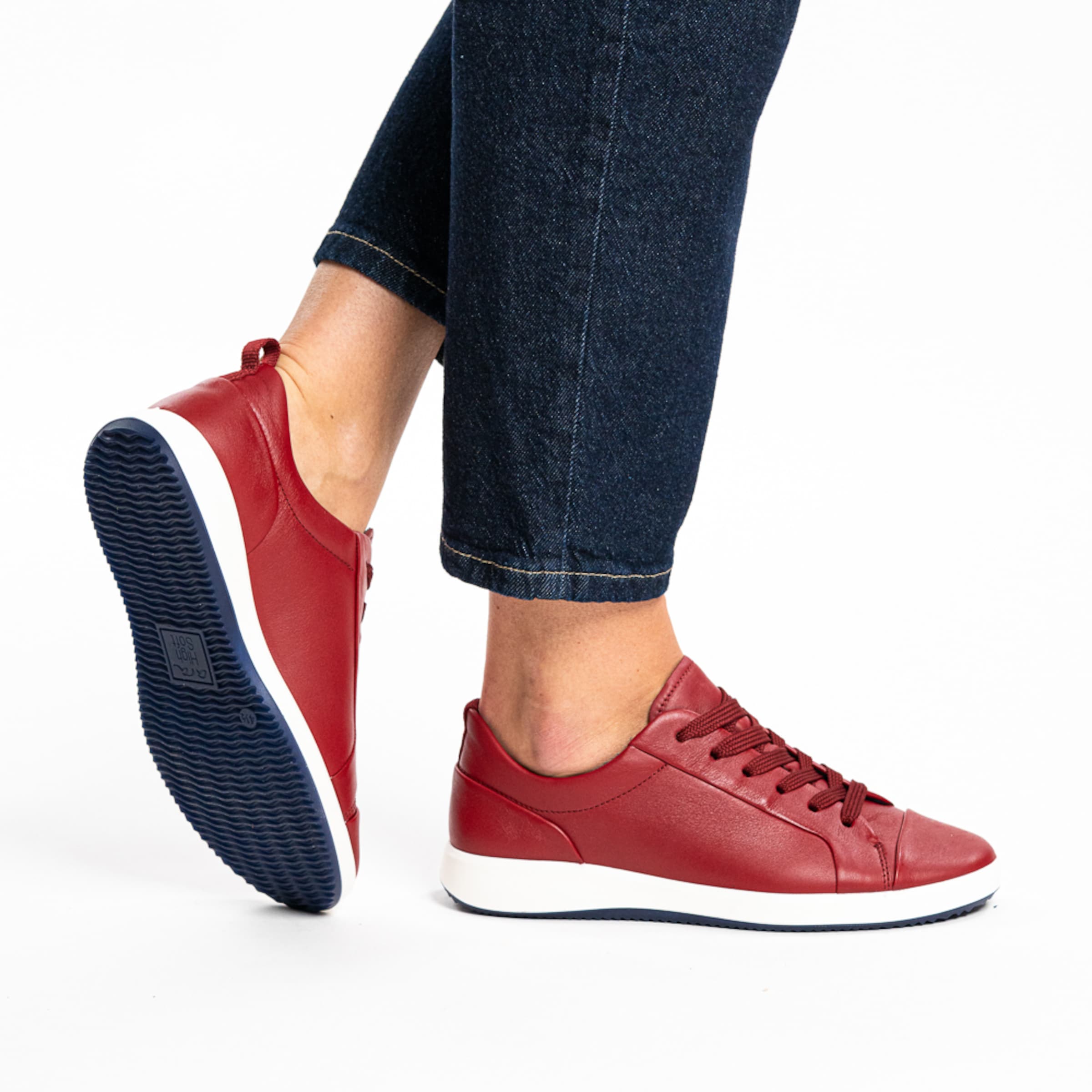 ARA Sneaker 'Roma' in Rot
