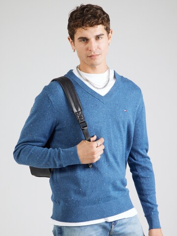TOMMY HILFIGER Trui in Blauw: voorkant