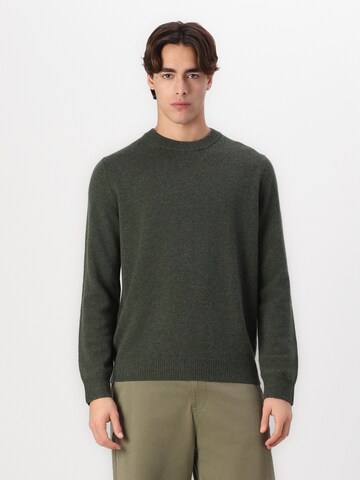 Samsøe SamsøePulover 'Isak' - zelena boja: prednji dio