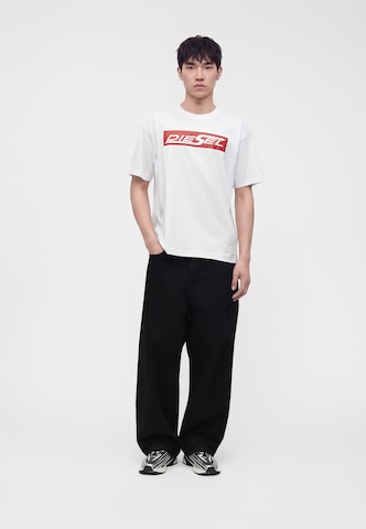 DIESEL Μπλουζάκι 'T-BOXT-AA20' σε λευκό