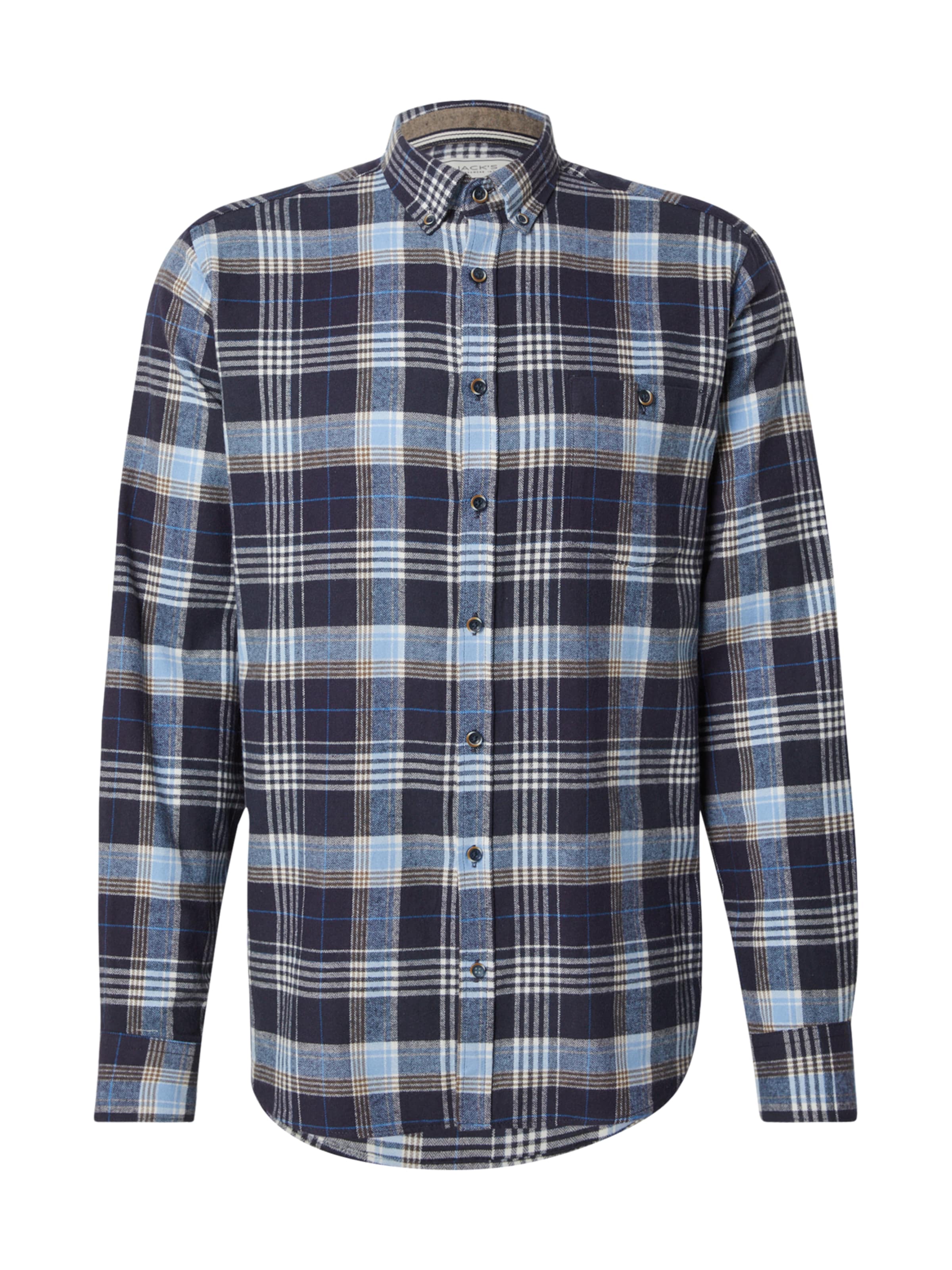 Jack's Tavaline suurus Triiksärk, värv sinine: eest vaates