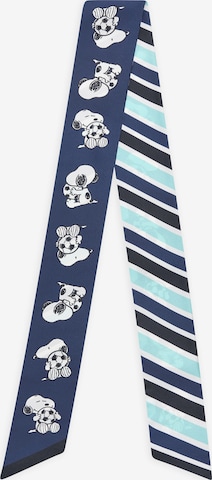 Foulard CODELLO en bleu : devant