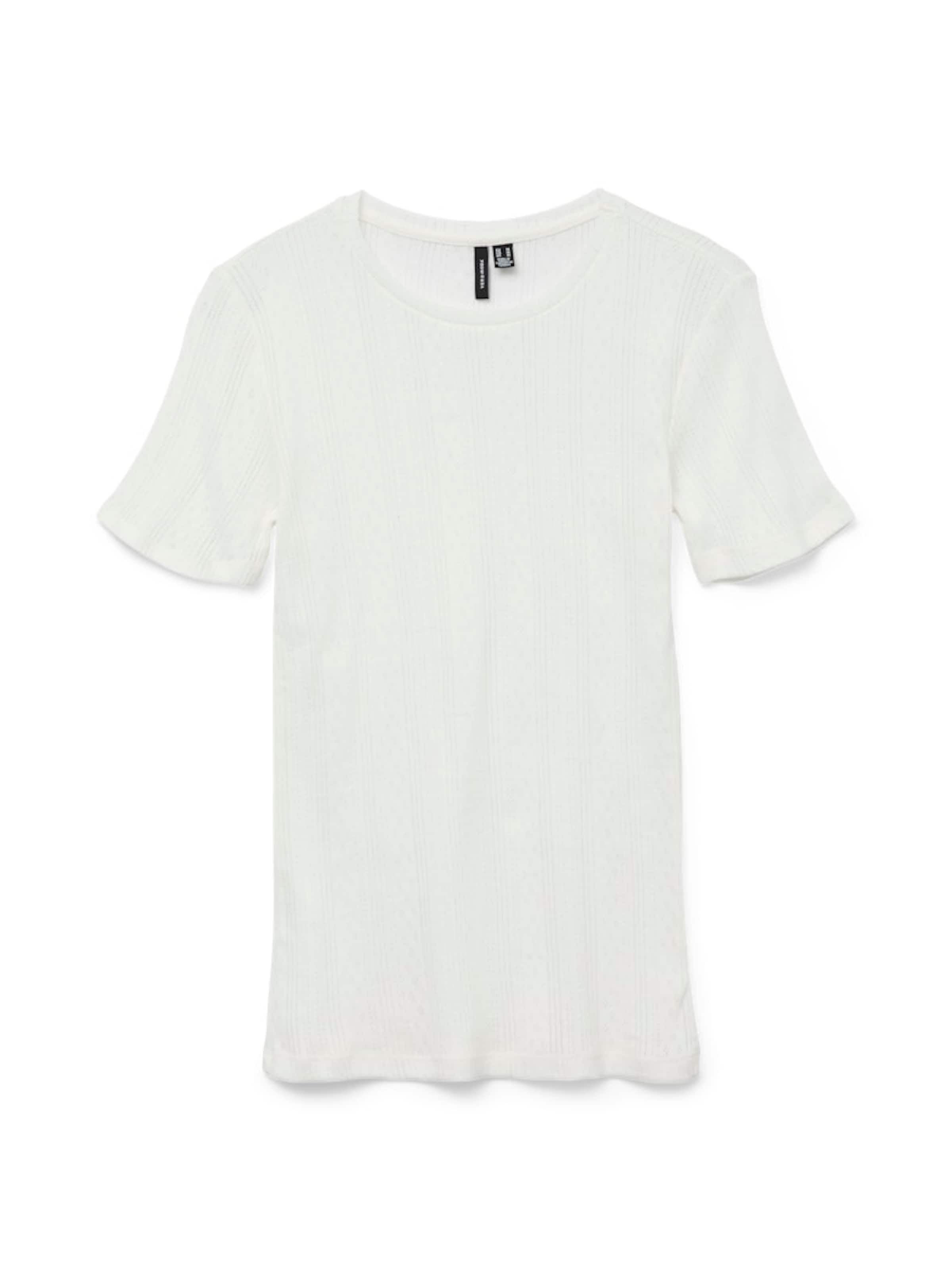 VERO MODA T-shirt 'VMLisa' i vit: framsida