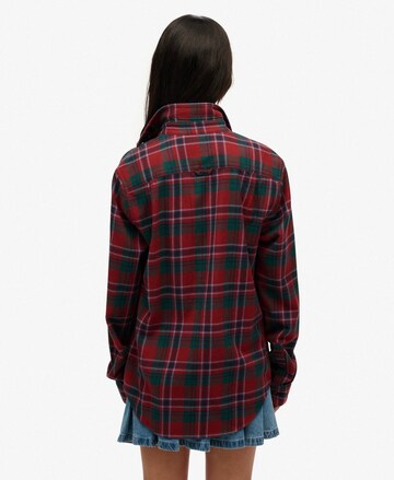 Superdry Blouse in Rood