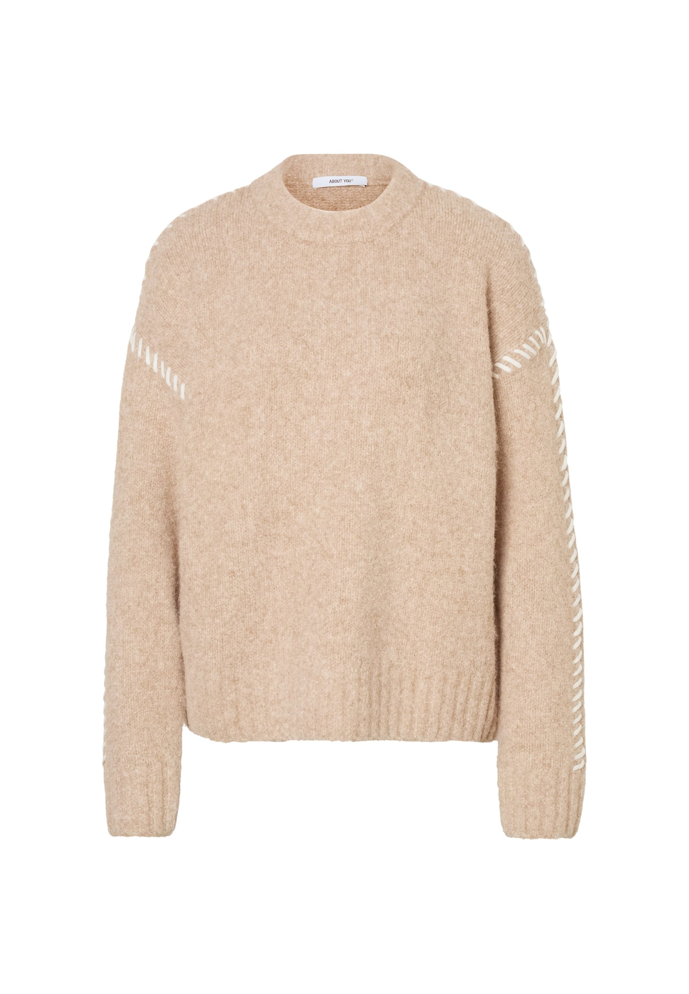 ABOUT YOU - Jersey 'Victoria' en marrón: frente