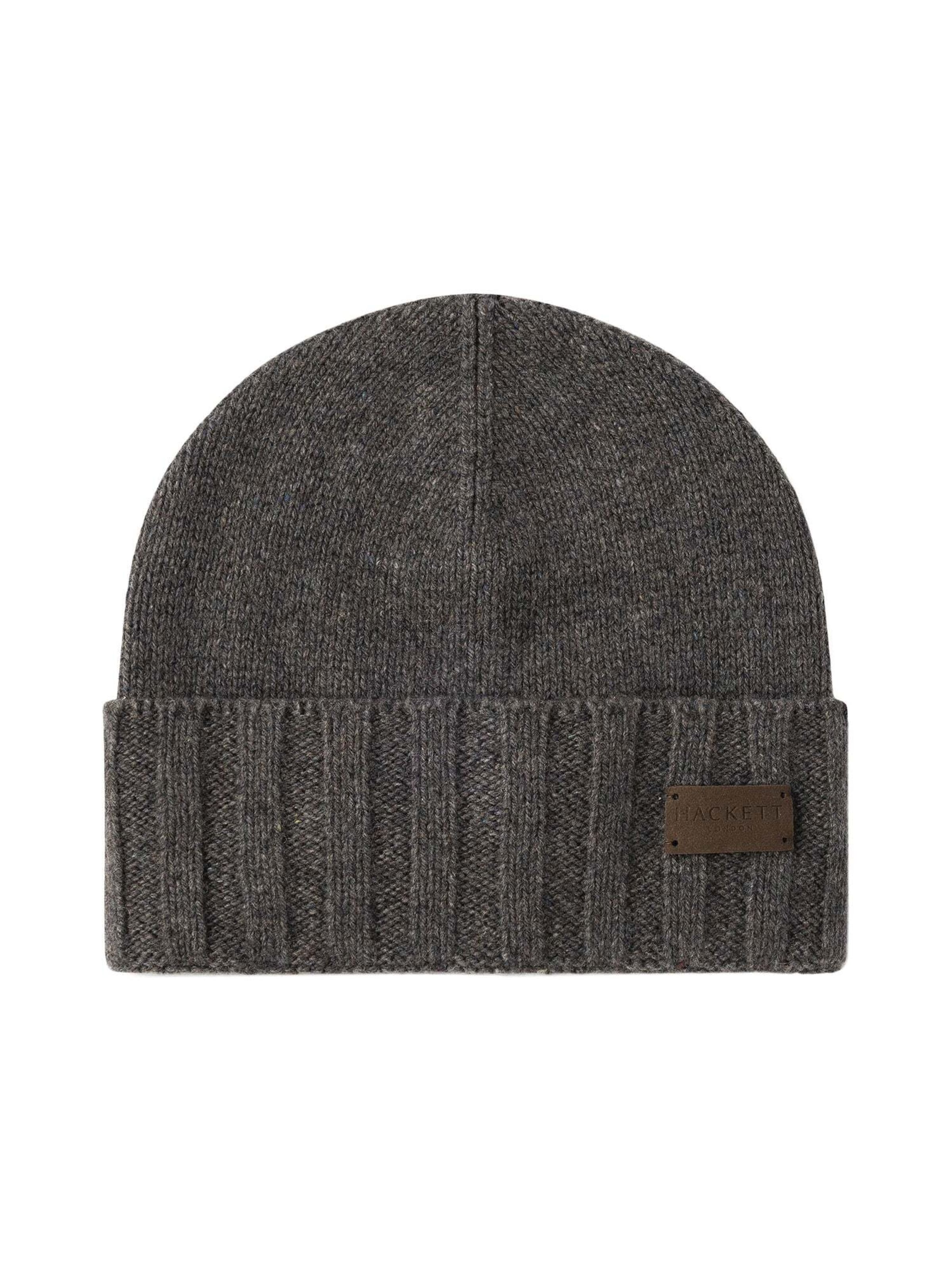 Bonnet Hackett London en gris : devant