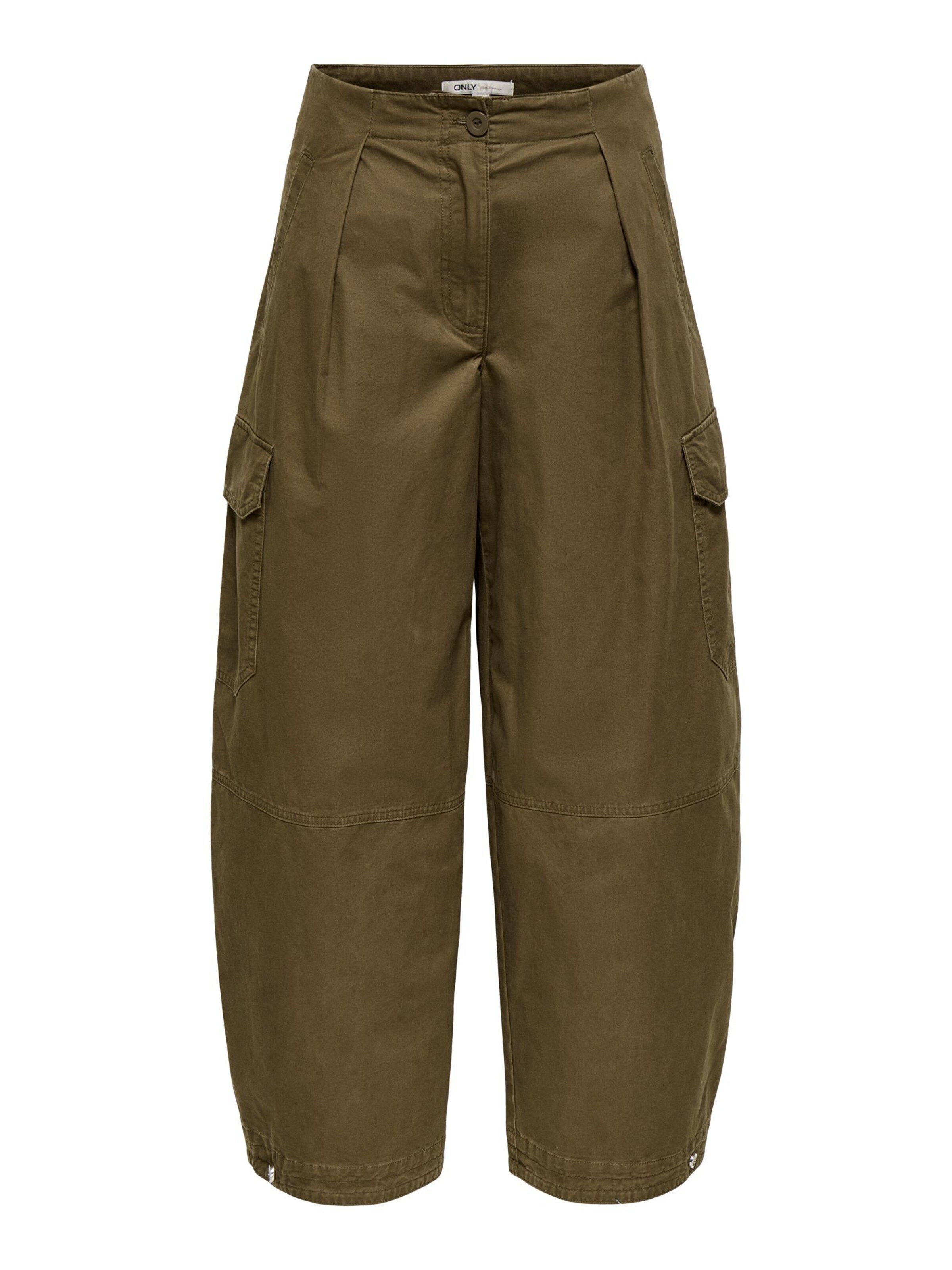 Loosefit Pantaloni cargo 'TOVIA' di ONLY in verde: frontale