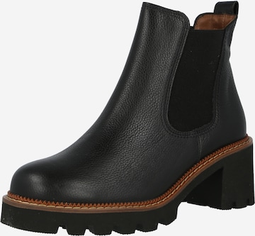 Paul Green Chelsea Boots in Black: front